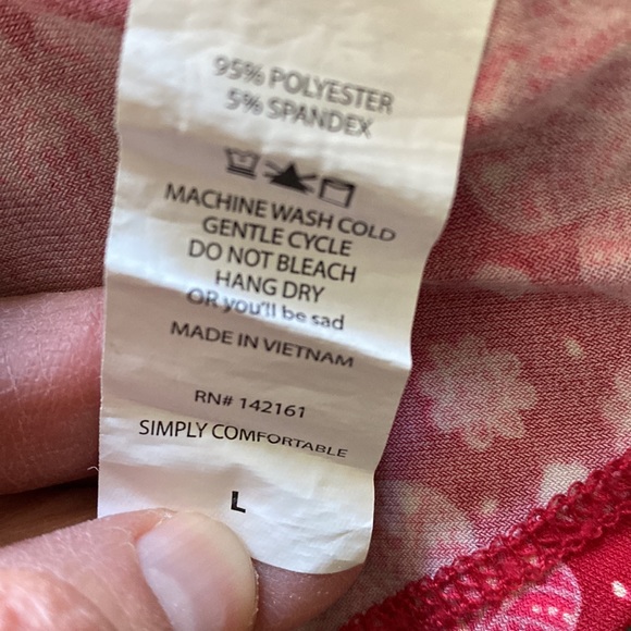 LulaRoe Azure skirt size large - Picture 4 of 5